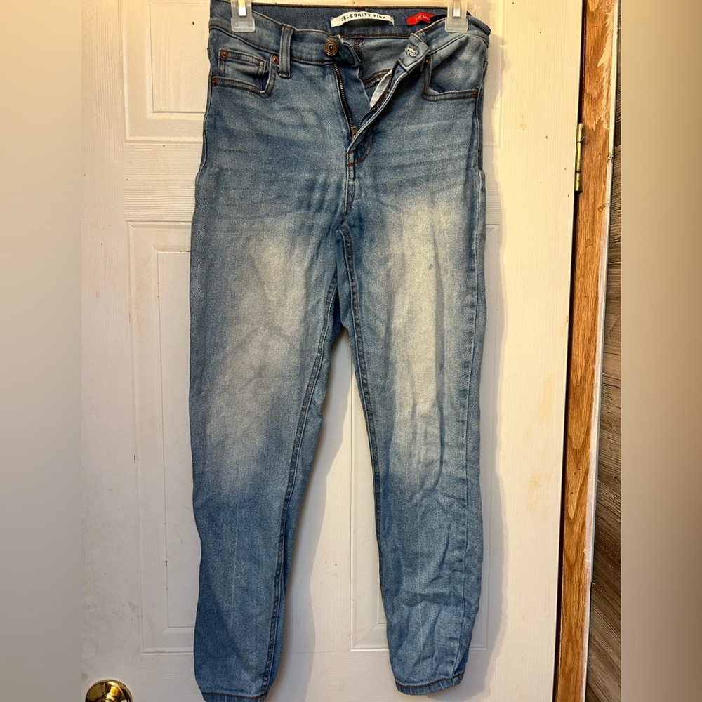 Celebrity Pink Ankle Skinny Jeans